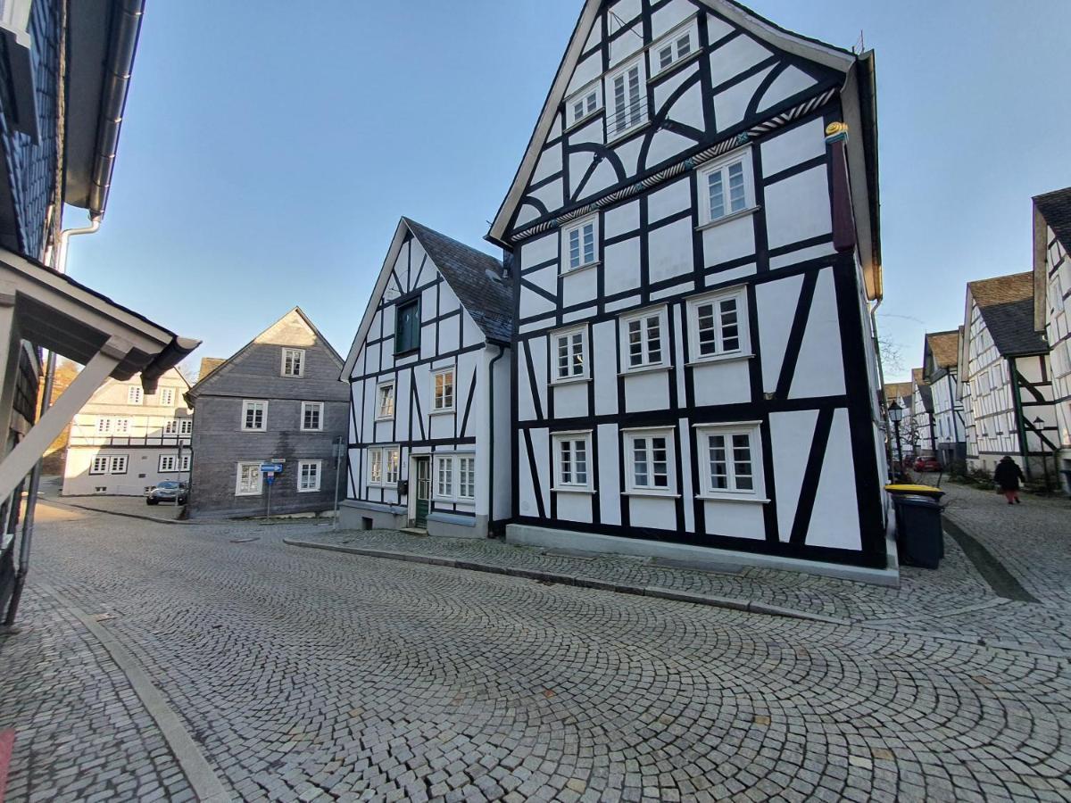 Ferienwohnung " Zum Flecker Haeuschen" In Der Altstadt Freudenberg 弗罗伊登贝格 外观 照片