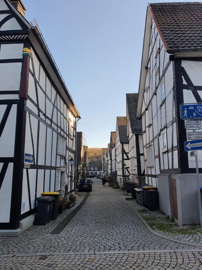 Ferienwohnung " Zum Flecker Haeuschen" In Der Altstadt Freudenberg 弗罗伊登贝格 外观 照片
