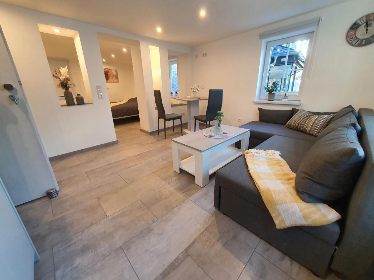 Ferienwohnung " Zum Flecker Haeuschen" In Der Altstadt Freudenberg 弗罗伊登贝格 外观 照片