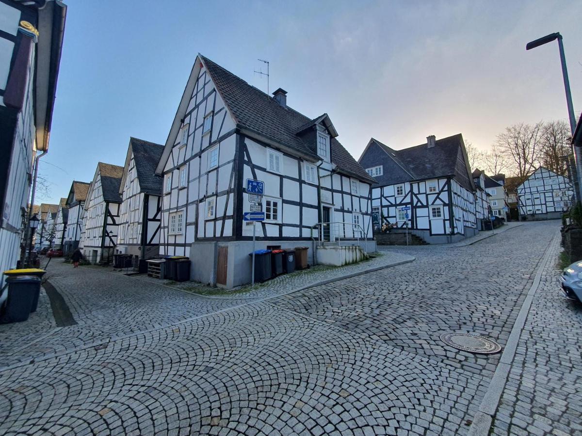 Ferienwohnung " Zum Flecker Haeuschen" In Der Altstadt Freudenberg 弗罗伊登贝格 外观 照片