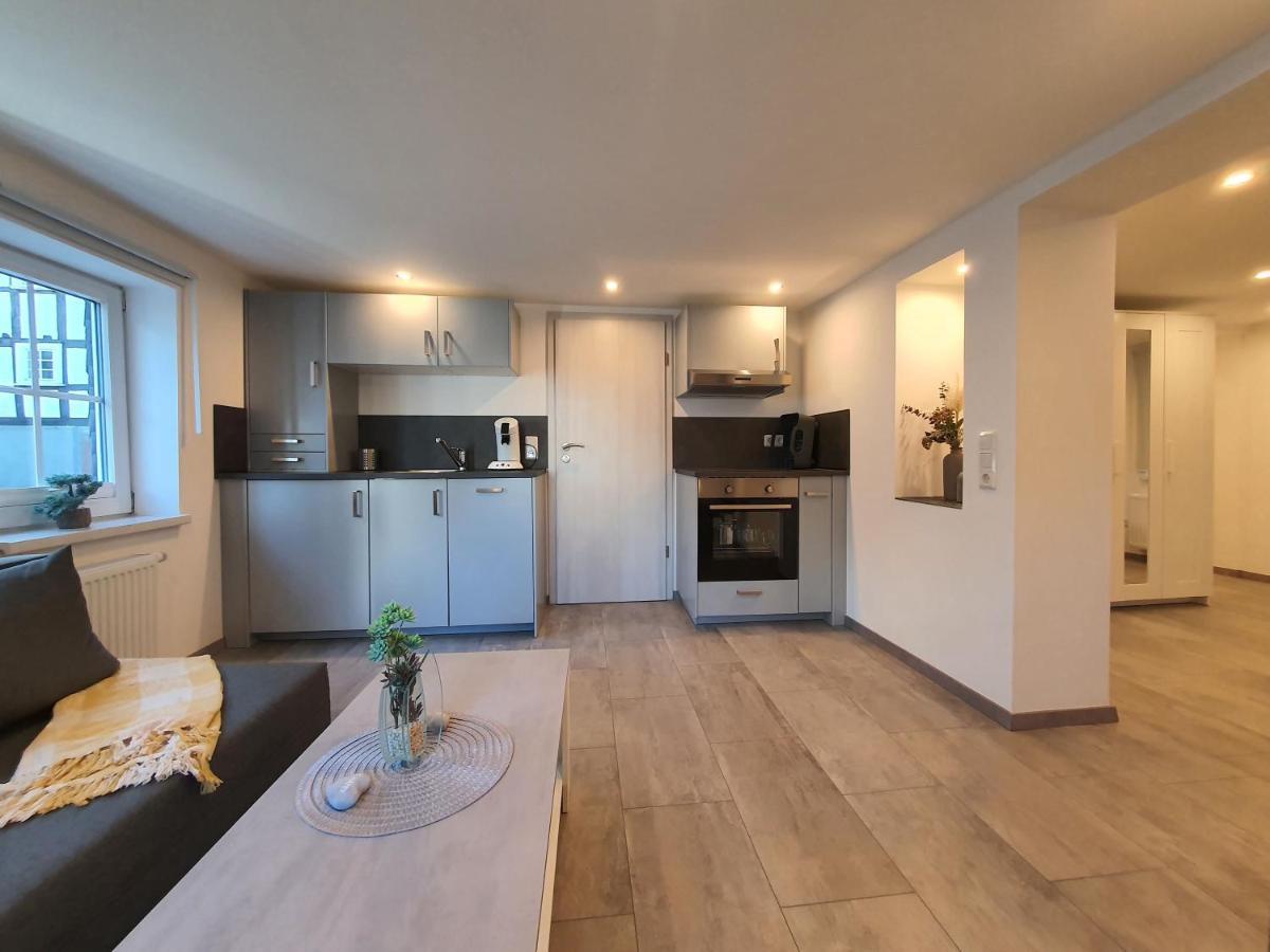 Ferienwohnung " Zum Flecker Haeuschen" In Der Altstadt Freudenberg 弗罗伊登贝格 外观 照片
