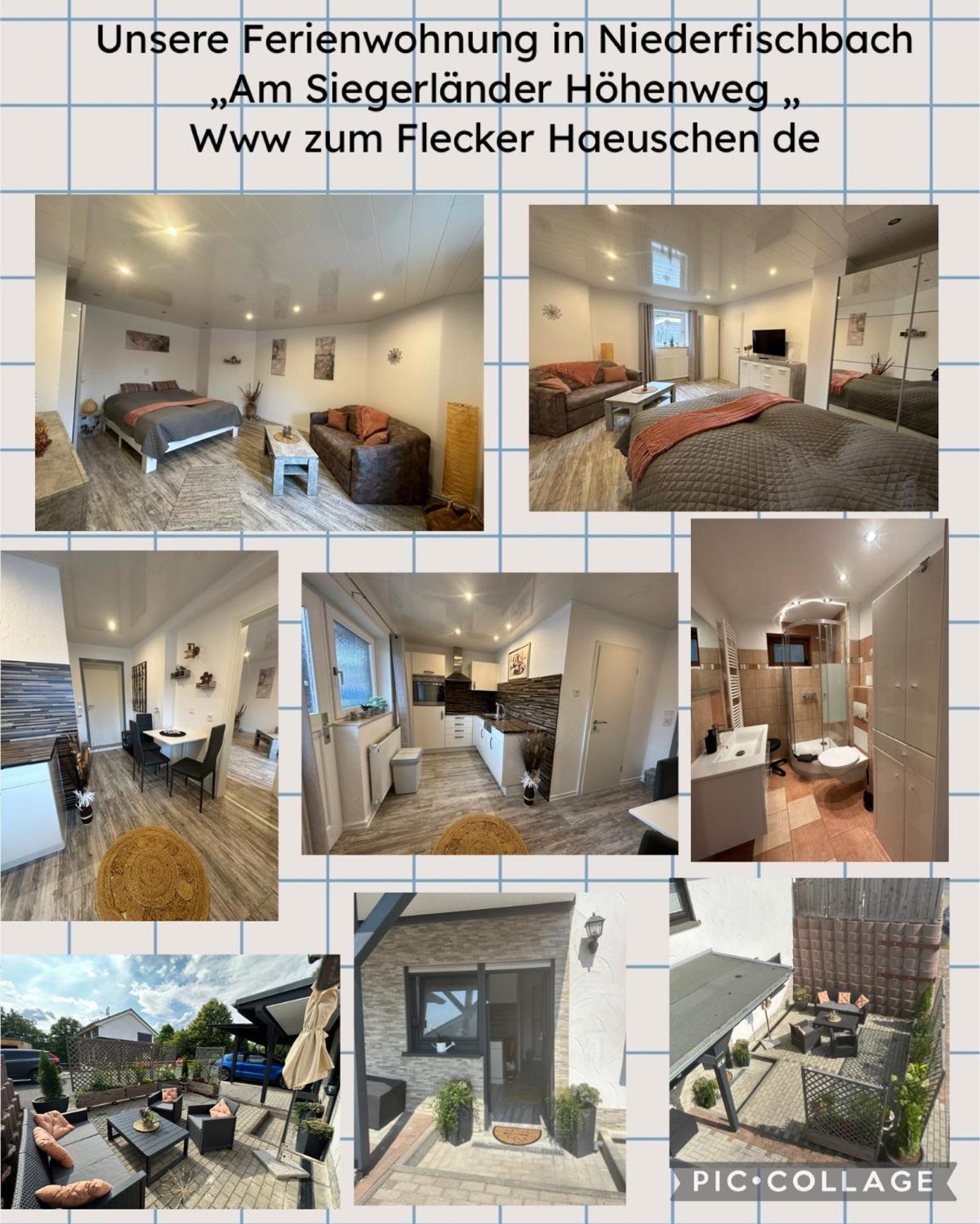 Ferienwohnung " Zum Flecker Haeuschen" In Der Altstadt Freudenberg 弗罗伊登贝格 外观 照片